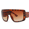 New Fashion Oversized Frame Women's Sunglasses Retro Mask Windproof Sunglasses New Trend High Quality
