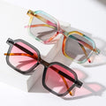 Fashion Retro Designer Square Sunglasses