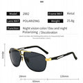 New Night Vision Polarized Rays Men Sunglasses Classic Color Changing Day and Night Driving Fishing Glasses Sun Glasses UV400