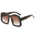 New Oversize Square Sunglasses Women Fashion Vintage Big Frame Shades Men Sun Glasses Eyewear