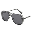 Metal mesh double beam box sunglasses sunglasses Amazon glasses wholesale UV cross-border for men and women