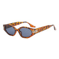 OLOPKY 2023 Vintage Women Sunglasses Small Retro Glasses Women/Men Leopard Eyeglasses Women Brand Designer Gafas De Sol Mujer