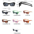 Cat Eye Sunglasses Women Vintage Gradient Small Sun Glasses Women/Men Brand Designer Eyewear Elegant