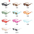 Women Vintage Luxury Brand Women Glasses Vintage Shades Eyewear Rectangle