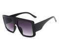 One Piece Shield Square Sunglasses For Women Vintage Oversized Black Pink Sun Glasses Female Luxury Brand Gradient Oculos UV400