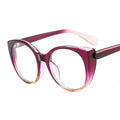 Oversized Cat Eye Optical Glasses Women Men Vintage Clear Glasses Eyeglasses Frame Transparent Lens Spectacle Frame Unisex