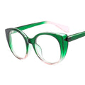 Oversized Cat Eye Optical Glasses Women Men Vintage Clear Glasses Eyeglasses Frame Transparent Lens Spectacle Frame Unisex