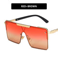 Oversized Square Sunglasses Women Sexy Retro Vintage Sun Glasses Luxury Brand Designer Eyeglasses Eyewear Female Oculos