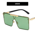 Oversized Square Sunglasses Women Sexy Retro Vintage Sun Glasses Luxury Brand Designer Eyeglasses Eyewear Female Oculos