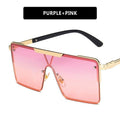 Oversized Square Sunglasses Women Sexy Retro Vintage Sun Glasses Luxury Brand Designer Eyeglasses Eyewear Female Oculos