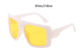 Pink Oversized Sunglasses For Women Classic Square Brand Clear Shades Vintage Big Frame Sun Glasses Female Oculos Feminino
