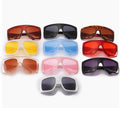 Pink Oversized Sunglasses For Women Classic Square Brand Clear Shades Vintage Big Frame Sun Glasses Female Oculos Feminino