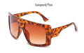 Pink Oversized Sunglasses For Women Classic Square Brand Clear Shades Vintage Big Frame Sun Glasses Female Oculos Feminino