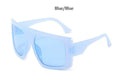 Pink Oversized Sunglasses For Women Classic Square Brand Clear Shades Vintage Big Frame Sun Glasses Female Oculos Feminino