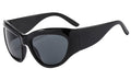 Popular Women's Sunglasses Fashion Brand Unisex Black Big Frame Ladies Sun Glasses Men Driver Rideing Eyeglasses Mirror Shades