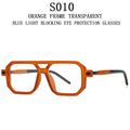 Retro Fashion Glasses Square Sunglasses For Men Blue Light Blocking Shades Sunglasses Women Vintage Vasos Decorativos Oculos Sol