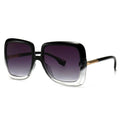 Oversized Sunglasses Women  Vintage Square Fashion Big Large Grain Frame