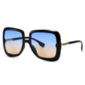 Oversized Sunglasses Women  Vintage Square Fashion Big Large Grain Frame