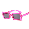 Small Rectangular Women's Sunglasses Retro Brand Designer Sun Glasses Square Vintage Zonnebril Dames Lenses Decorative