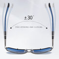 Aluminum Men's Sunglasses Polarized Lens Brand Design Temples  Coating Mirror Driving Glasses For Men
