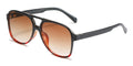Trends Pilot Sunglasses Women Vintage Yellow Brand Designer Sunglass Female Oversized Popular Glasses Eyewear Shades