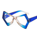 Trendy Irregular Sunglasses Women Men UV400 Punk Sun Glasses Personality Shades Fashion Eyewear Colorful Eyeglasses