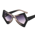 Trendy Irregular Sunglasses Women Men UV400 Punk Sun Glasses Personality Shades Fashion Eyewear Colorful Eyeglasses