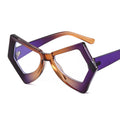 Trendy Irregular Sunglasses Women Men UV400 Punk Sun Glasses Personality Shades Fashion Eyewear Colorful Eyeglasses