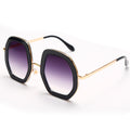 Trendy Oversized Sunglasses Women Luxury Brand Designer Irregular Sun Glasses Men UV400 Shades Punk Fashion Eyewear