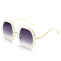 Trendy Oversized Sunglasses Women Luxury Brand Designer Irregular Sun Glasses Men UV400 Shades Punk Fashion Eyewear