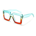 Vintage Square Glasses Frame Retro Women Colorful Frame Clear Lens Eyewear Brand Designer Gafas De Sol Eyeglasses Female Oculos
