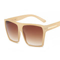 Vintage Square Sunglasses Lady Flat Top Mirror Cat Eye Sun Glasses Female Shades UV400
