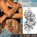 Waterproof Temporary Tattoo Sticker I Love You Flash Tattoos Lip Print Butterfly Flowers Body Art Arm Fake Sleeve Tatoo WomenJ82507-05-XQB262