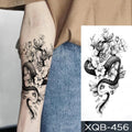 Waterproof Temporary Tattoo Sticker I Love You Flash Tattoos Lip Print Butterfly Flowers Body Art Arm Fake Sleeve Tatoo WomenJ82507-50-XQB456