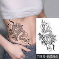 Waterproof Temporary Tattoo Sticker I Love You Flash Tattoos Lip Print Butterfly Flowers Body Art Arm Fake Sleeve Tatoo WomenJ82507-34-TBS8384