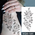 Waterproof Temporary Tattoo Sticker I Love You Flash Tattoos Lip Print Butterfly Flowers Body Art Arm Fake Sleeve Tatoo WomenJ82507-07-XQB581