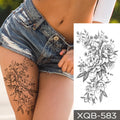 Waterproof Temporary Tattoo Sticker I Love You Flash Tattoos Lip Print Butterfly Flowers Body Art Arm Fake Sleeve Tatoo WomenJ82507-11-XQB583