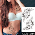 Waterproof Temporary Tattoo Sticker I Love You Flash Tattoos Lip Print Butterfly Flowers Body Art Arm Fake Sleeve Tatoo WomenJ82507-15-XQB284