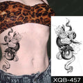 Waterproof Temporary Tattoo Sticker I Love You Flash Tattoos Lip Print Butterfly Flowers Body Art Arm Fake Sleeve Tatoo WomenJ82507-49-XQB457