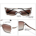 Polarized Sunglasses Luxury Fashion Ladies Vintage Brand Designer Female Driving Oversized Sun Glasses Oculos Gafas