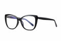 Women's Eyeglasses  Transparent Square Computer Glasses Frame Anti Blue Light Female Eyeglass Sexy Leopard