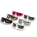 Y2K Sports Punk Sunglasses Women Men 2023 Luxury Brand Designer Square Goggle Sun Glasses UV400 Colorful Mirror Fashion Eyewear