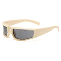 Y2K Sports Punk Sunglasses Women Men 2023 Luxury Brand Designer Square Goggle Sun Glasses UV400 Colorful Mirror Fashion Eyewear