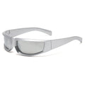 Y2K Sports Punk Sunglasses Women Men 2023 Luxury Brand Designer Square Goggle Sun Glasses UV400 Colorful Mirror Fashion Eyewear