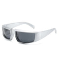 Y2K Sports Punk Sunglasses Women Men 2023 Luxury Brand Designer Square Goggle Sun Glasses UV400 Colorful Mirror Fashion Eyewear
