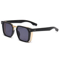 Vintage Steampunk Sunglasses For Men Gothic Dark Glasses Square Designer Sun Glasses Women Male UV400 zonnebril dames