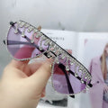 Oversized Cat Eye Sunglasses Luxury Brand Shades for Women Steampunk Ladies Sun Glasses Party Eyewear Lunette De Soleil Femme