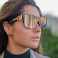 Cat Eye Square Ladies Sunglasses Decorative Fashion Women's Shades