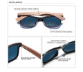 Luxury Wood Polarized Mirrored Sunglasses