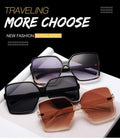 big square oversized sunglasses black designer gradient polarized sunglasses sale